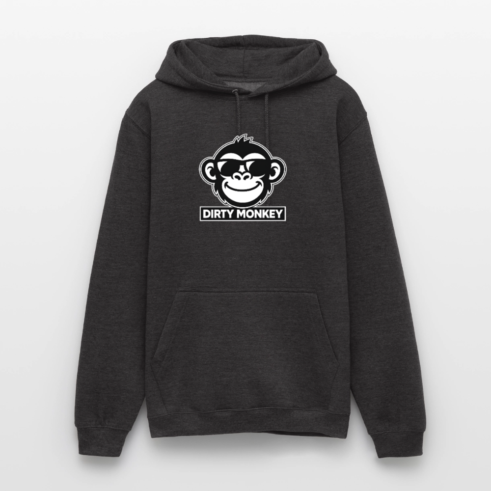Unisex Dirty Monkey Hoodie - charcoal grey
