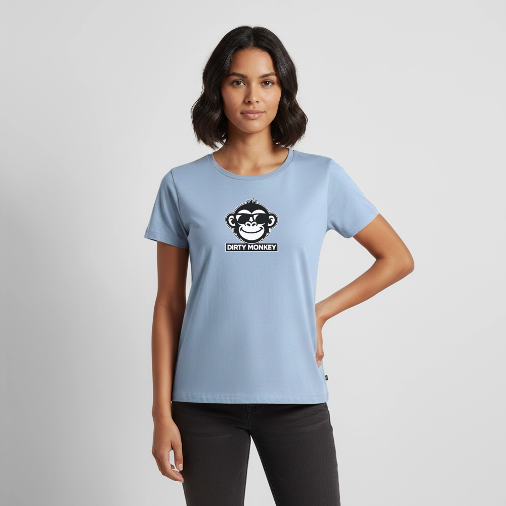 Women’s Dirty Monkey Tee - light blue