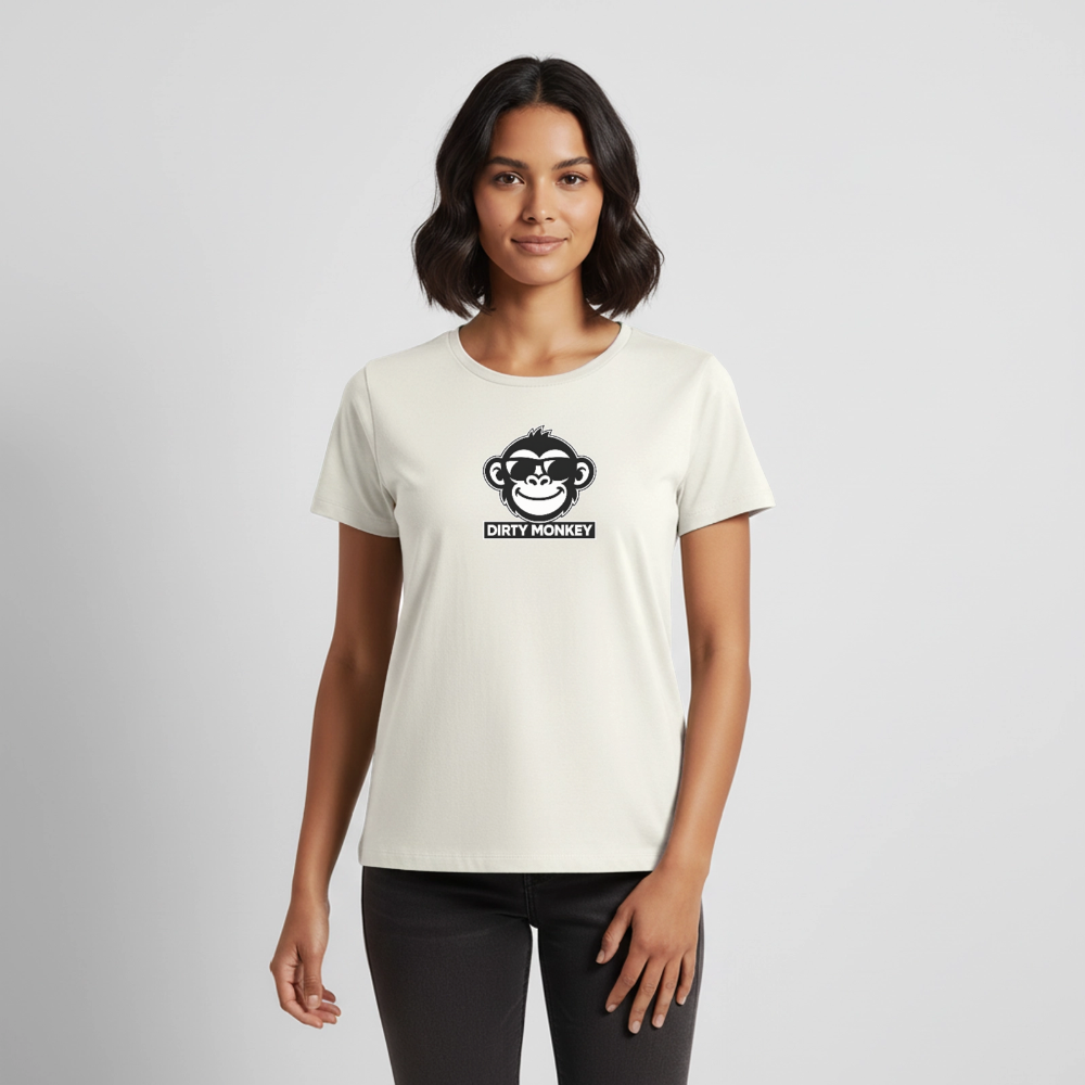 Women’s Dirty Monkey Tee - off white