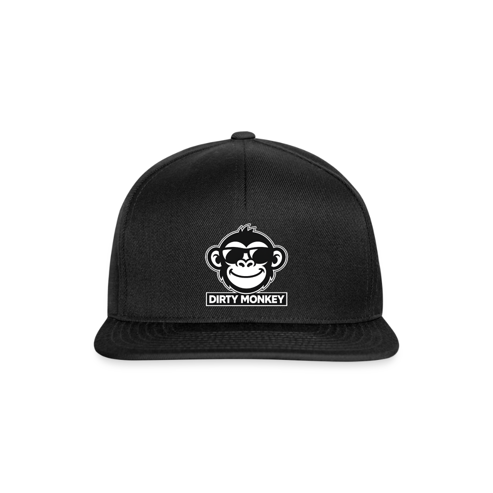 Dirty Monkey Snapback! - black/black