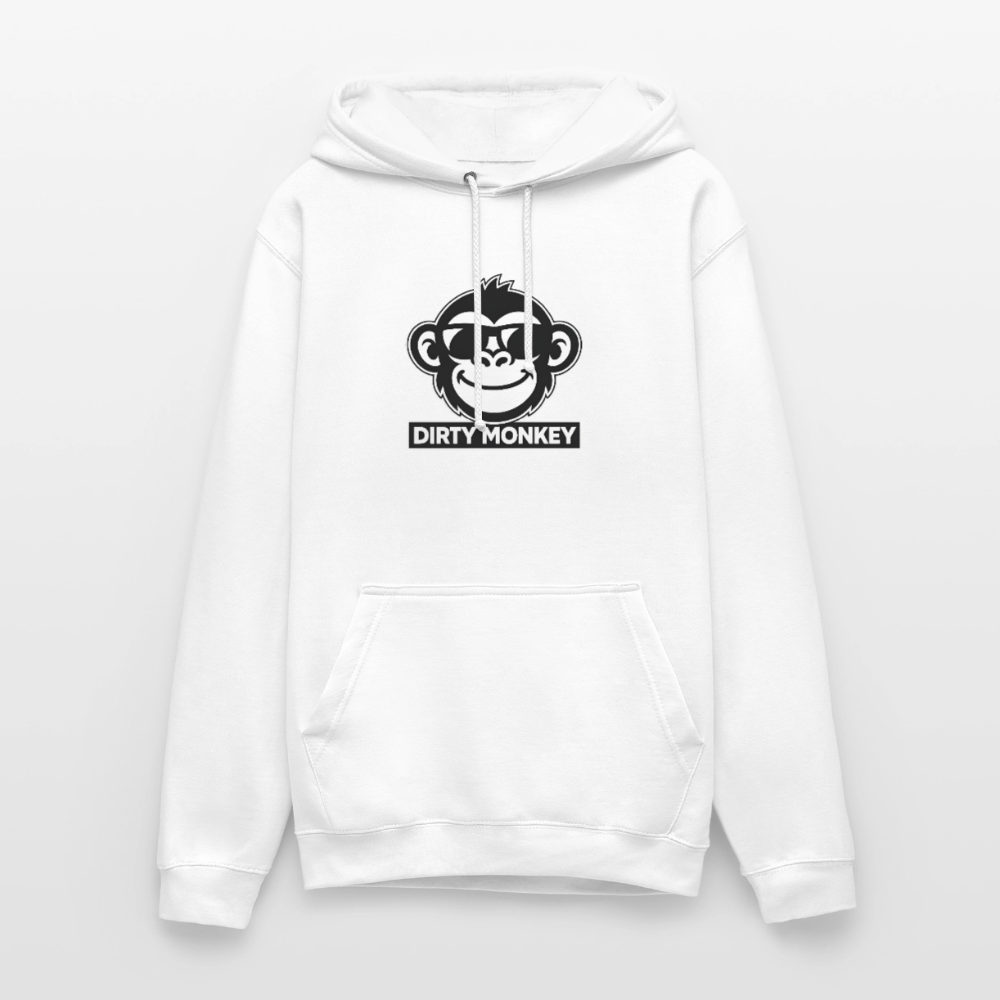 Unisex Dirty Monkey Hoodie - white
