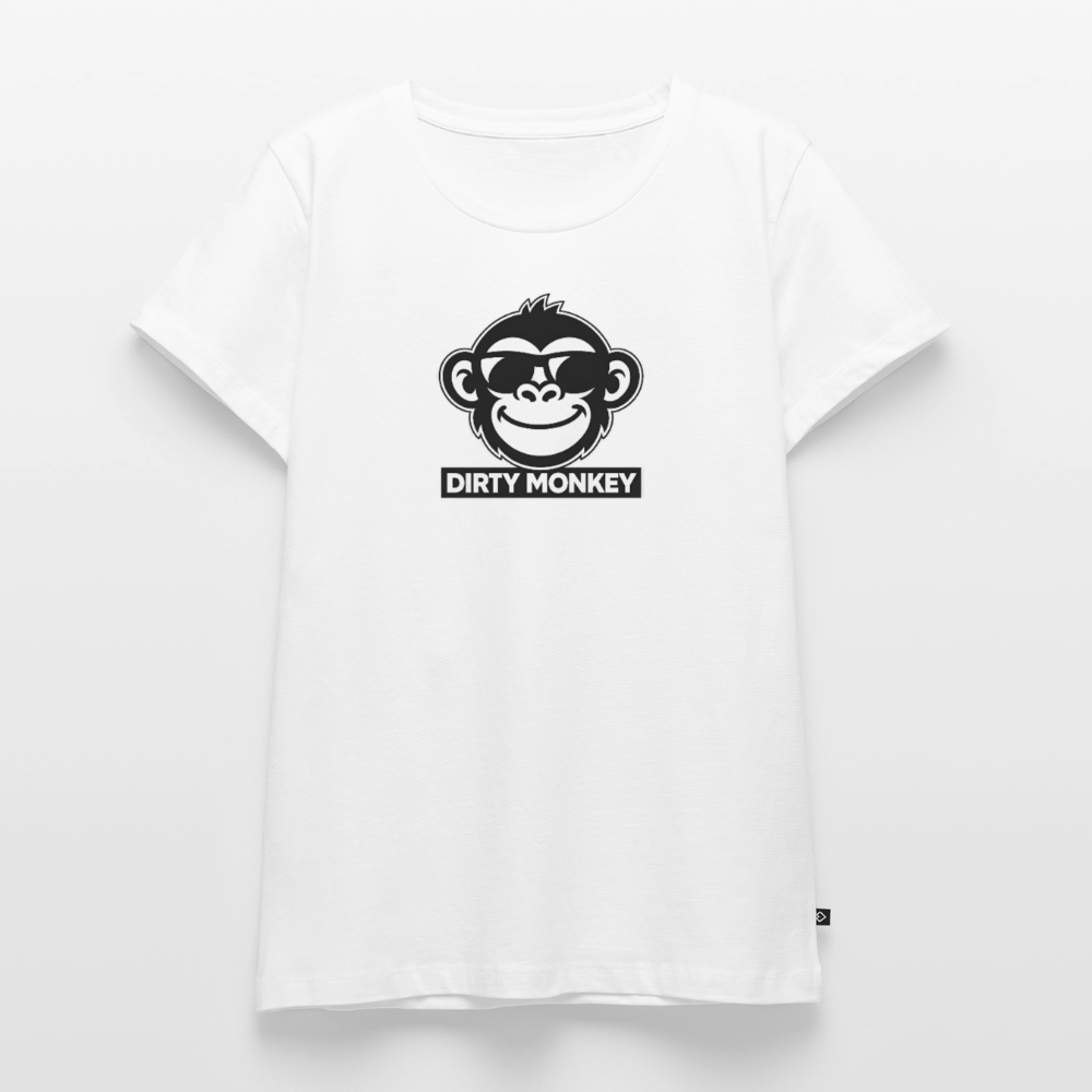 Women’s Dirty Monkey Tee - white