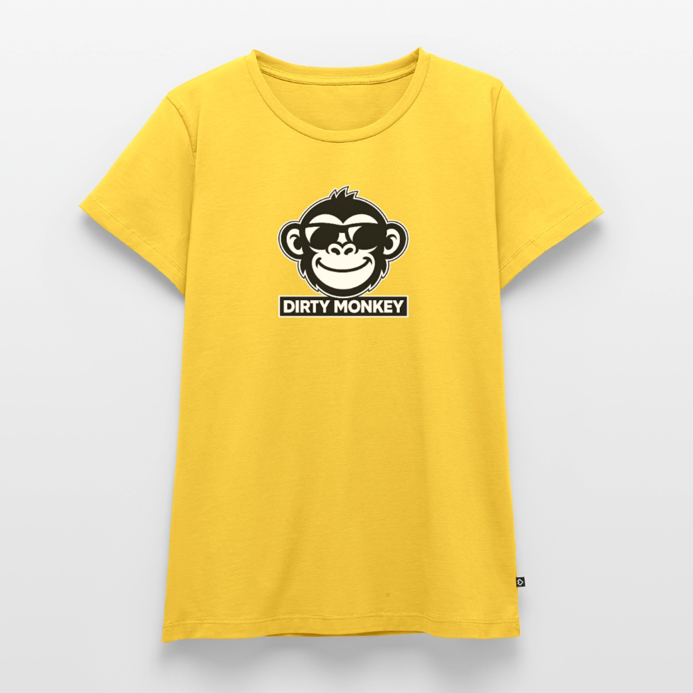 Women’s Dirty Monkey Tee - sun yellow