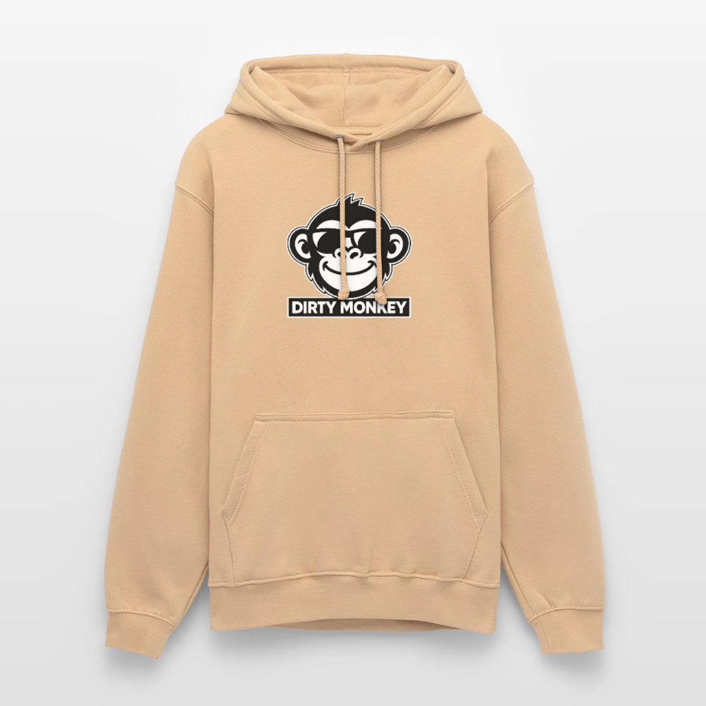 Unisex Dirty Monkey Hoodie - peach