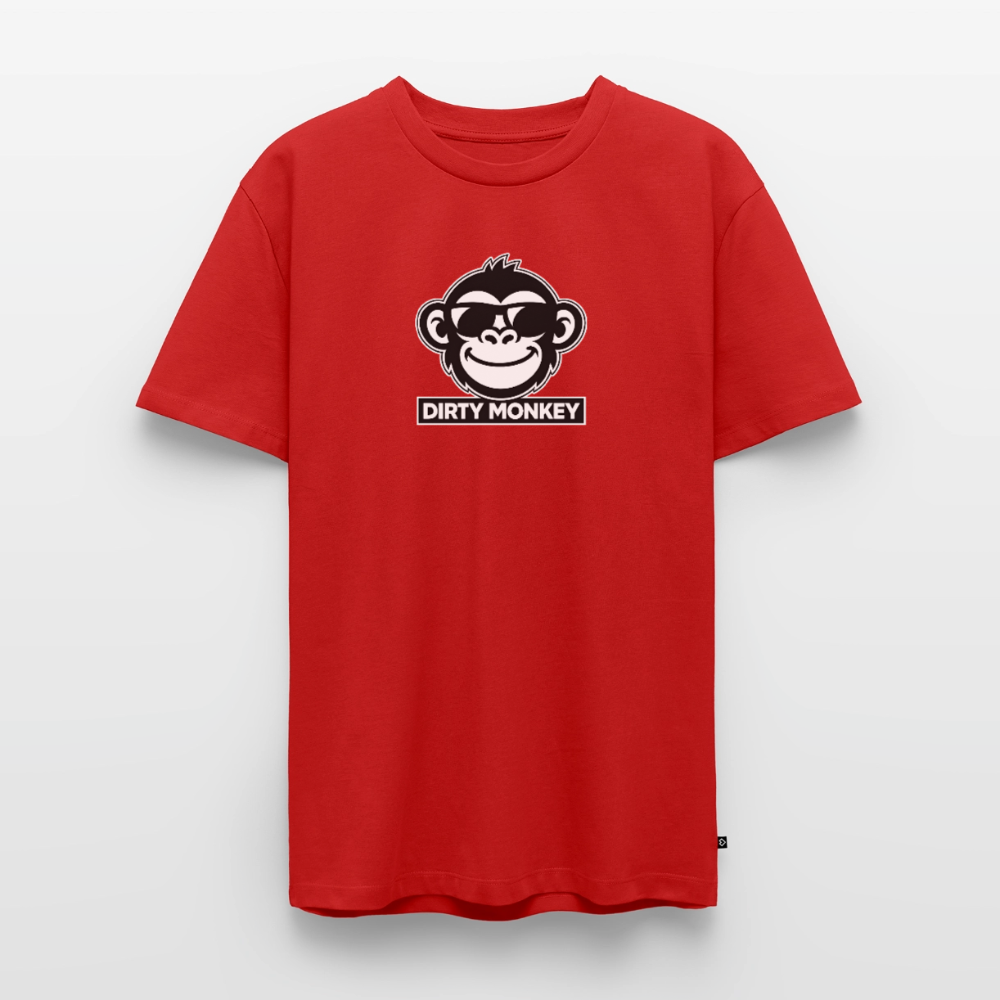 Men’s Dirty Monkey Tee - red