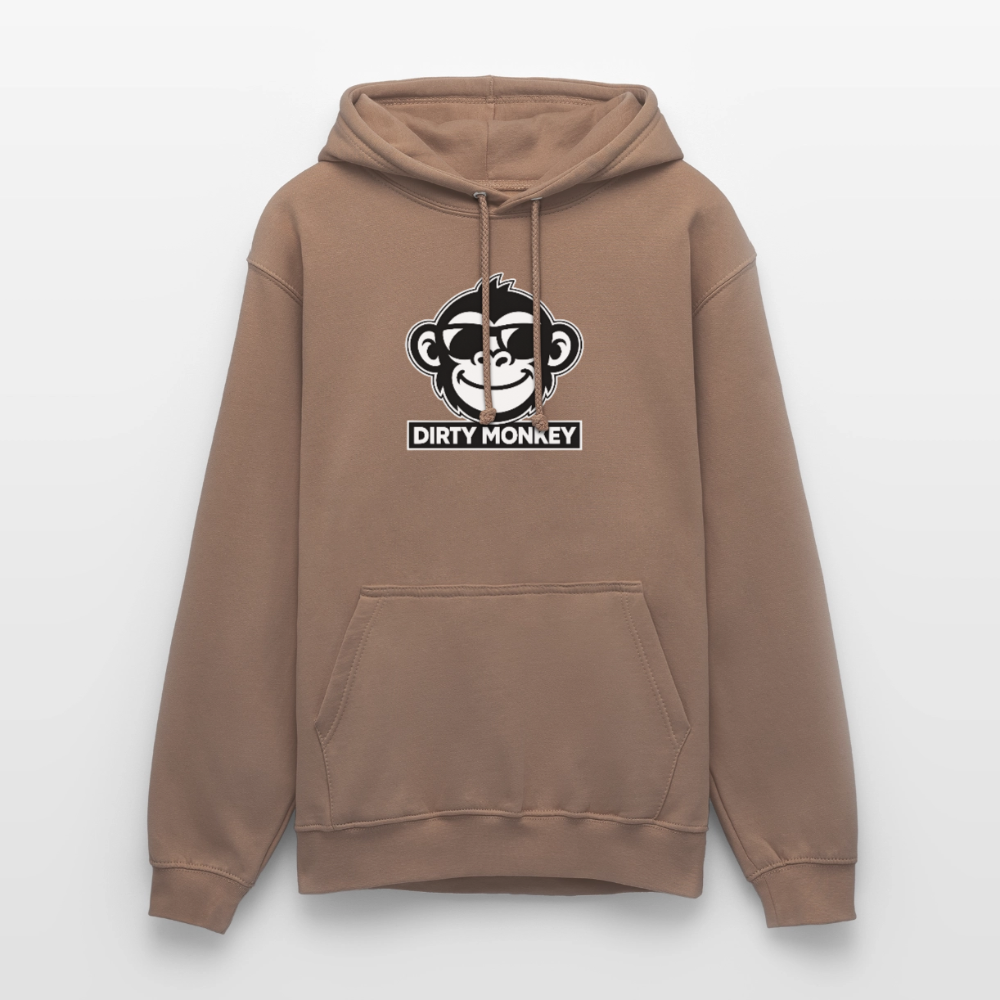 Unisex Dirty Monkey Hoodie - mocha