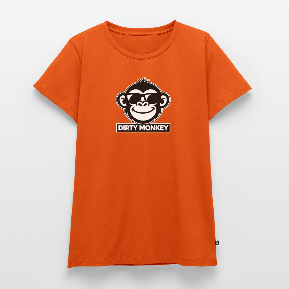 Women’s Dirty Monkey Tee - orange 