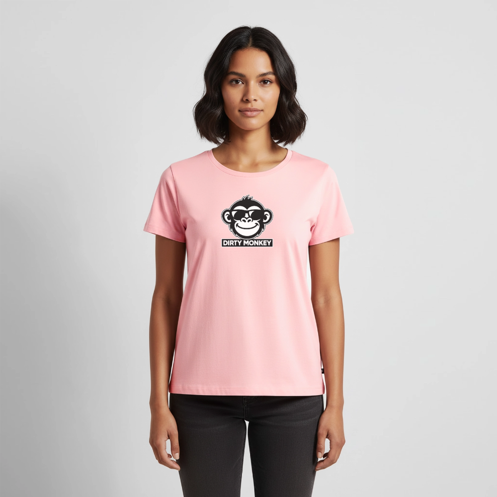 Women’s Dirty Monkey Tee - rose