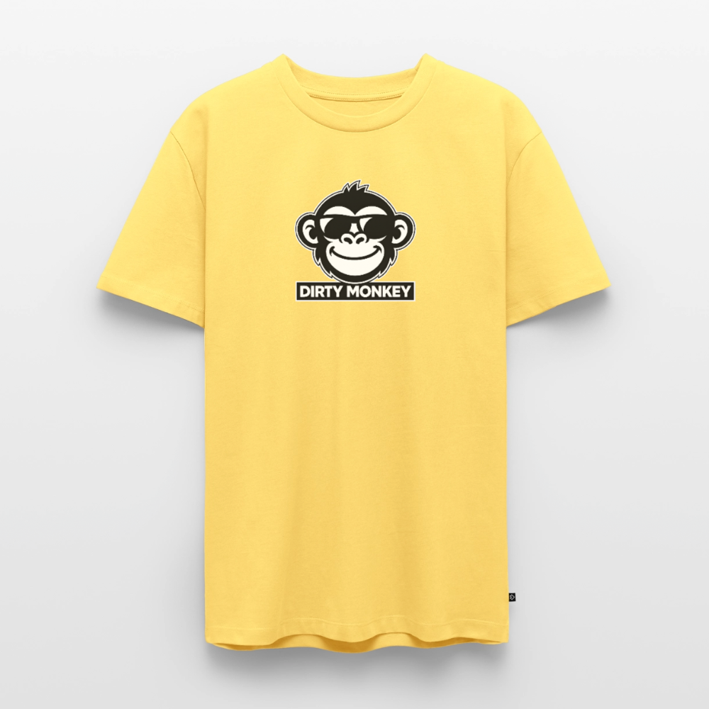 Men’s Dirty Monkey Tee - sky yellow