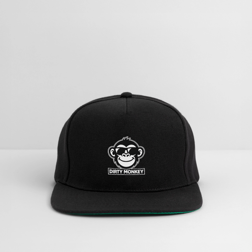 Dirty Monkey Snapback! - black/black