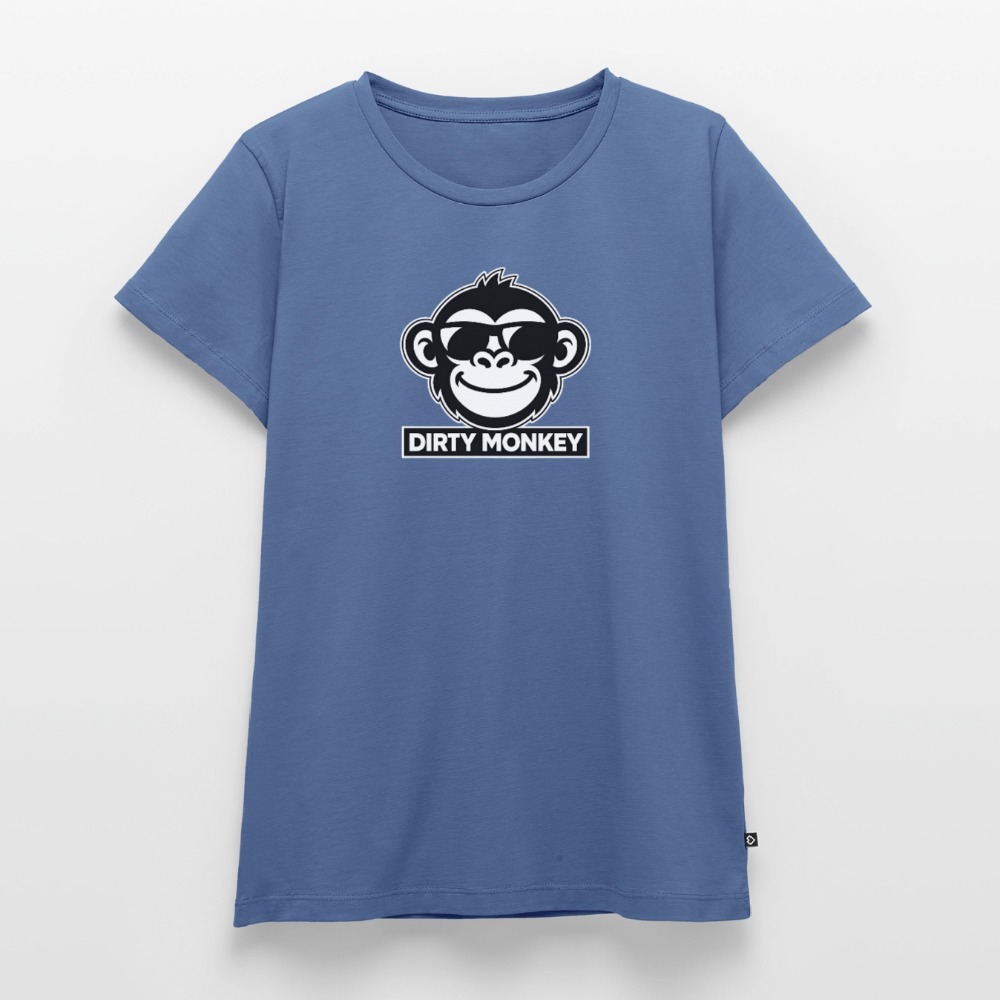 Women’s Dirty Monkey Tee - stone blue