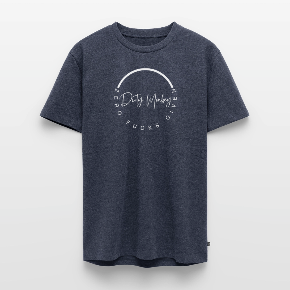 Men’s Zero fucks given T-Shirt - heather denim