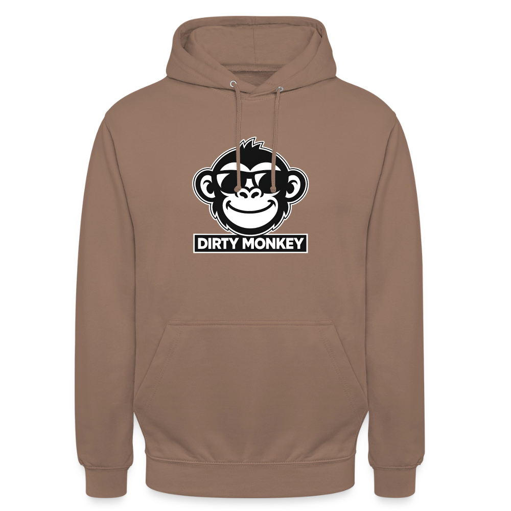 Unisex Dirty Monkey Hoodie - mocha