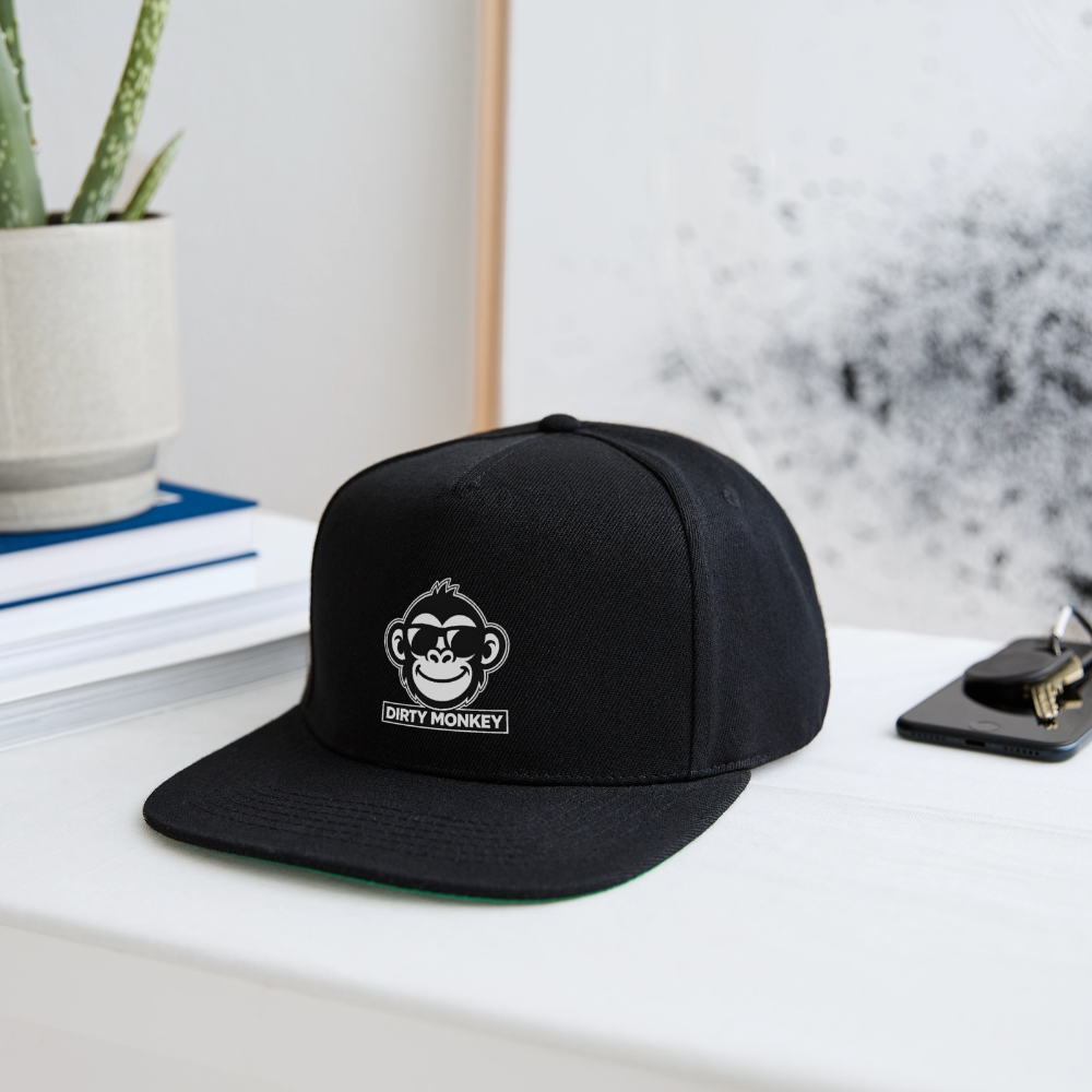 Dirty Monkey Snapback! - black/black