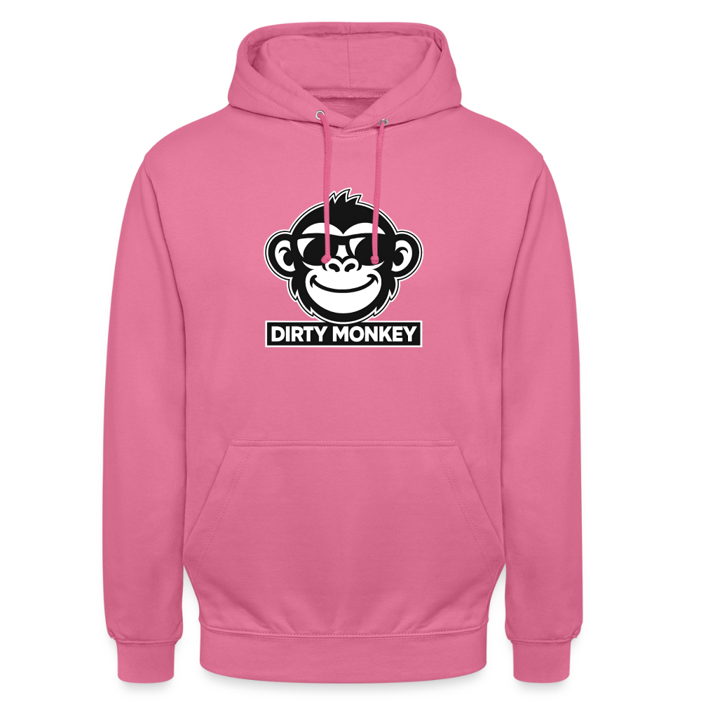 Unisex Dirty Monkey Hoodie - pink