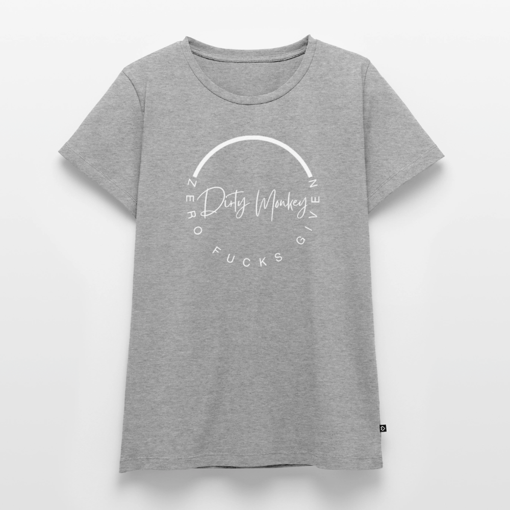 Women’s Zero fucks given T-Shirt - heather grey