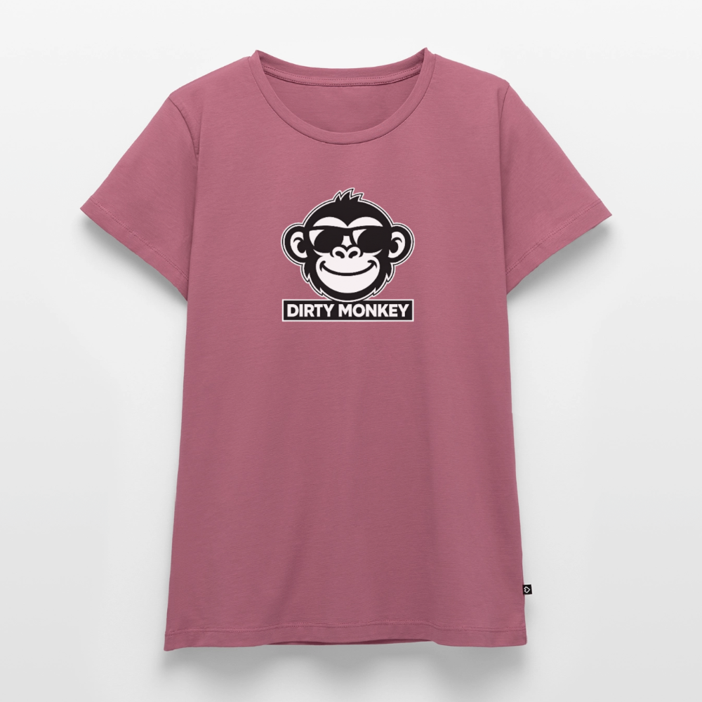 Women’s Dirty Monkey Tee - mauve