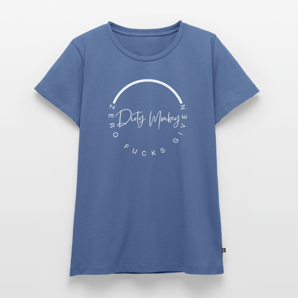 Women’s Zero fucks given T-Shirt - stone blue