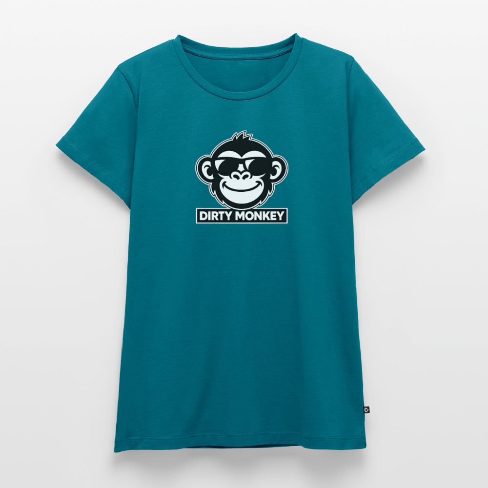 Women’s Dirty Monkey Tee - petrol