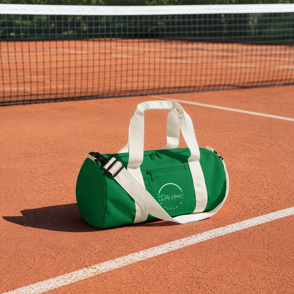 How about that duffel bag? - kelly green/off white