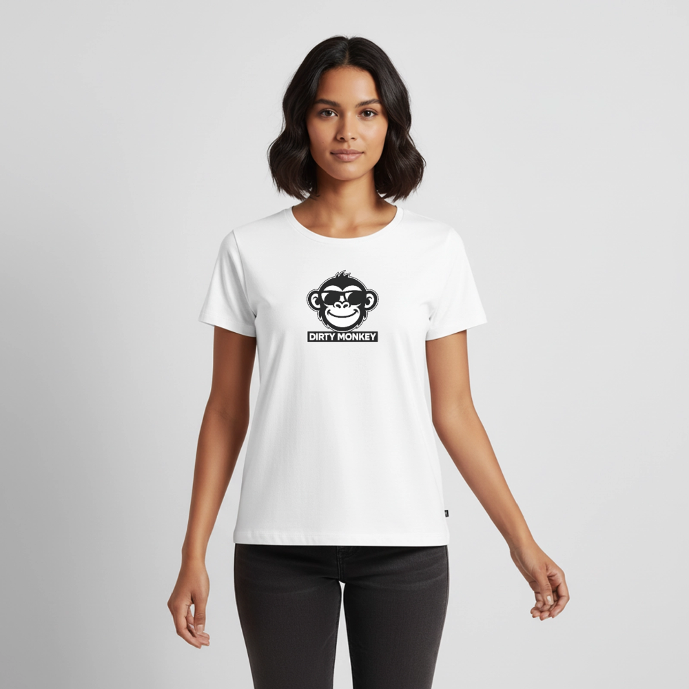 Women’s Dirty Monkey Tee - white