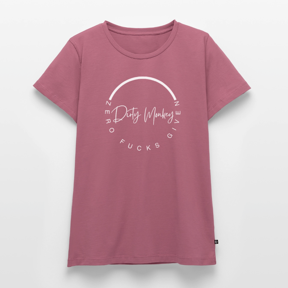 Women’s Zero fucks given T-Shirt - mauve