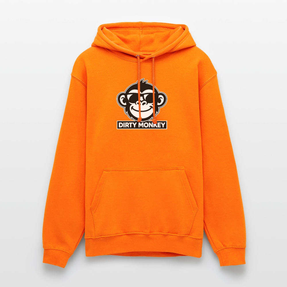 Unisex Dirty Monkey Hoodie - orange