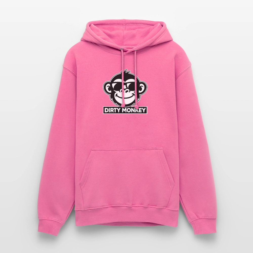 Unisex Dirty Monkey Hoodie - pink